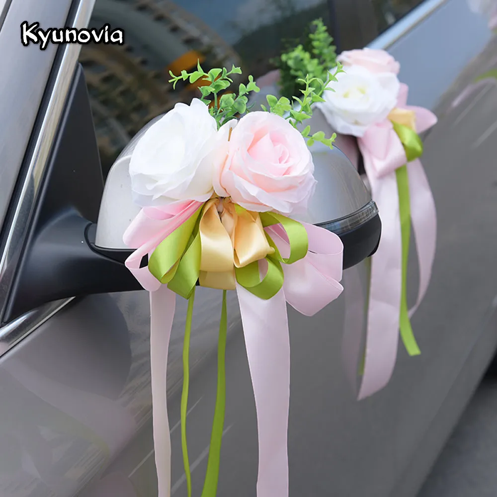 Цветочки для украшения машины
