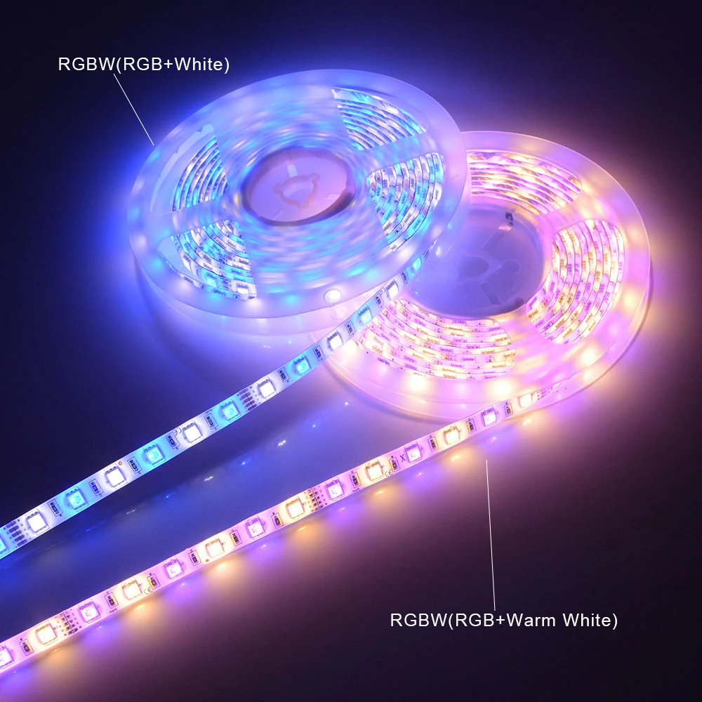 Светодиодная лента Водонепроницаемая 5050 12 В 5 м RGB лампа 60 светодиодов/м RGBW RGBWW