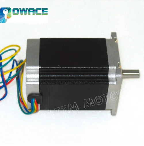 

Nema23 81mm CNC Stpper Motor 308Oz-in 3.0A CNC 3D Printer Stepping Motor Router Machine