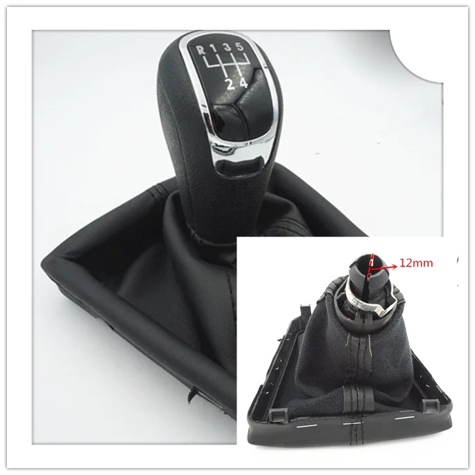 Жир переключения передач ii 09 12 superb 08 mk2 2 кожаные ботинки 6 шестерни для skoda 3T mkii (08