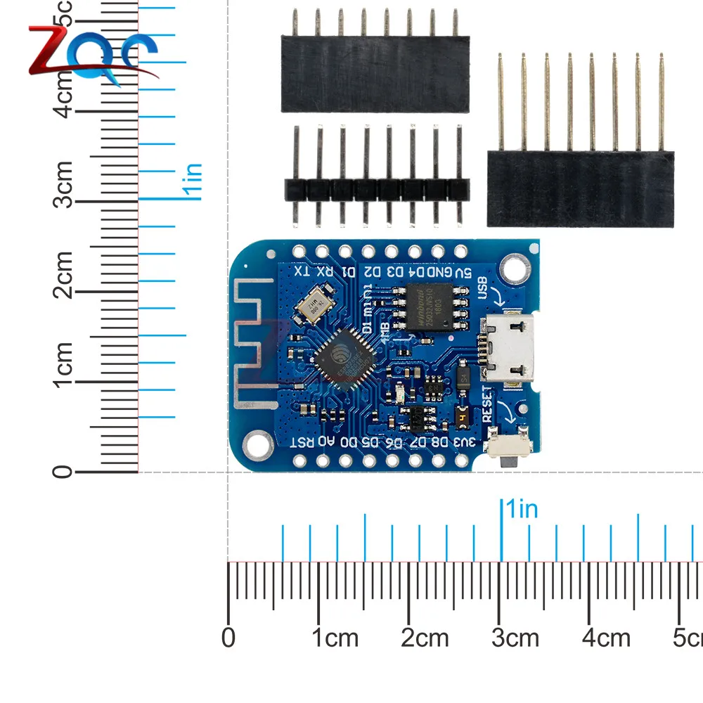 WeMos D1 mini V3.0.0 WIFI плата разработки Интернета вещей беспроводной ESP8266 CH340 4 Мб для Arduino