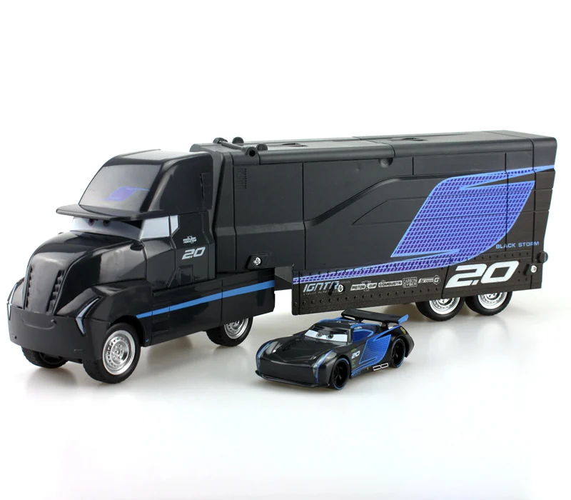 Автомобили disney Pixar 27 стилей Mack Truck+ маленький автомобиль McQueen Jackson Storm 1:55 литой под давлением металлический сплав и пластик Модель автомобиля игрушки подарок