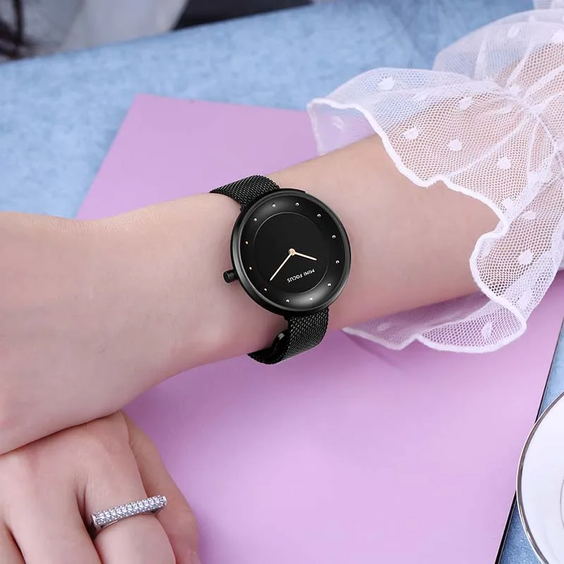 

Quartz Ladies Watch MINI FOCUS Top Brand Luxury Stainless Steel Clock Women Wristwatches relogio feminino reloj mujer