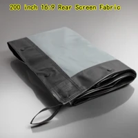 200inch 169 hd rear screen fabric use for fast folding frame projection screens good quality without flightcase