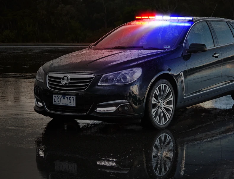 35 дюймов двухсторонний полицейские пожарные машины скорой помощи автомобиль