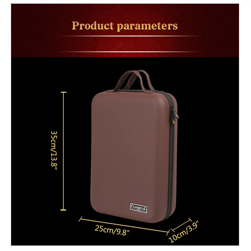 

Creative Wine Box Waterproof Box with Handle Ornaments Bar Decortive Travel Wine Storage Box with knife Wedding Decor Gift Box