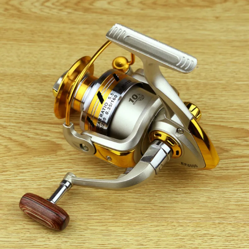 

Hot Wheels Fish Spinning Reel 5.2: 1 12 Ball Bearing Fishing Reel Accessories 500-8000 Series Ocean Beach Fishing Fake Bait