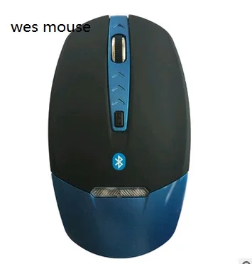 Gold leaf Wireless Bluetooth 3.0 Mouse 4D 1600DPI Blue LED for PC Laptop computer | Компьютеры и офис