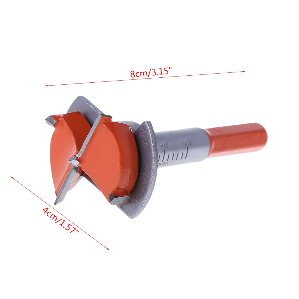 Cemented Carbide 35mm Hole Saw Woodworking Core Drill Bit Hinge Cutter Boring Tipped Drilling Tool MY10_35 | Инструменты