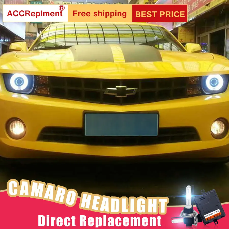 2 шт. светодиодный светодиодные фары для автомобиля Chevrolet Camaro 2010-2012 | Автомобили и