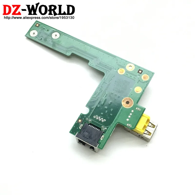 Новый оригинальный для Lenovo Thinkpad L430 USB Subcard RJ45 14 Вт сетевой разъем Lan плата 04W3743|original