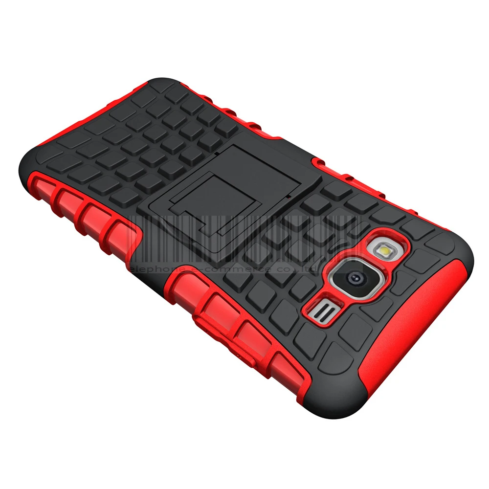 2in1 Rugged Armor Shockproof Protective Back Case With Stand Cover For Samsung Galaxy On 5 ON5 G5500 5.0 inch Films+Stylus |