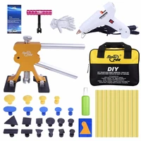 pdr tools kit hand tool sets car paintless dent repair tools glue sticker dent puller lifter glue gun glue tabs