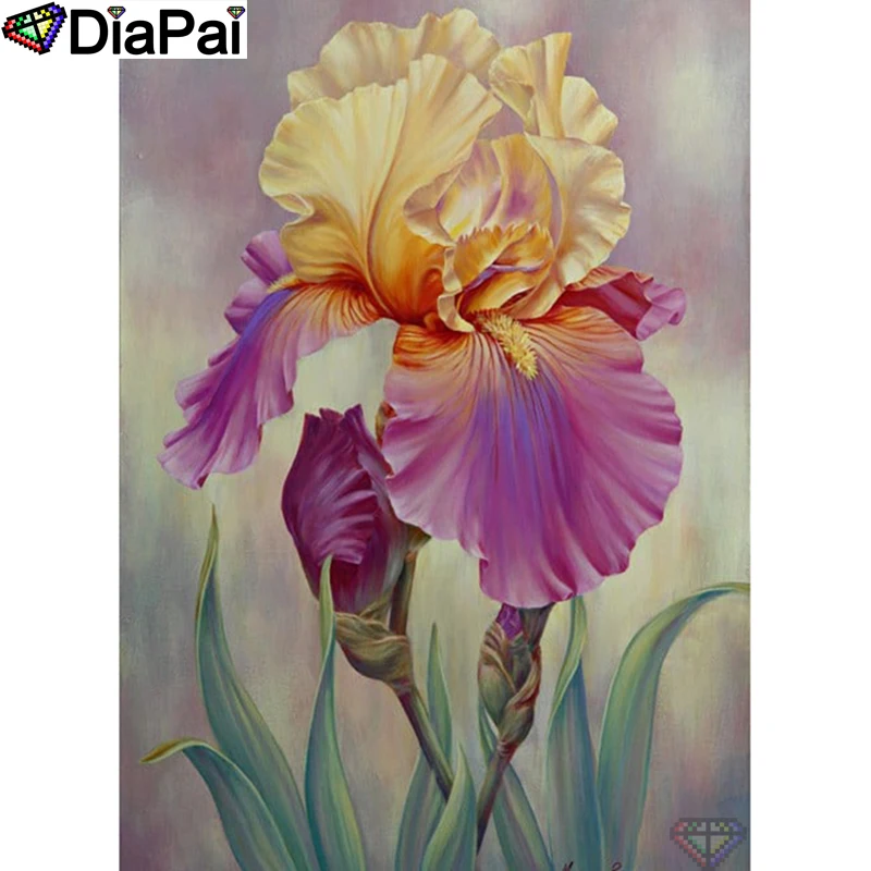 

DIAPAI 5D DIY Diamond Painting 100% Full Square/Round Drill "Flower landscape" Diamond Embroidery Cross Stitch 3D Decor A21918