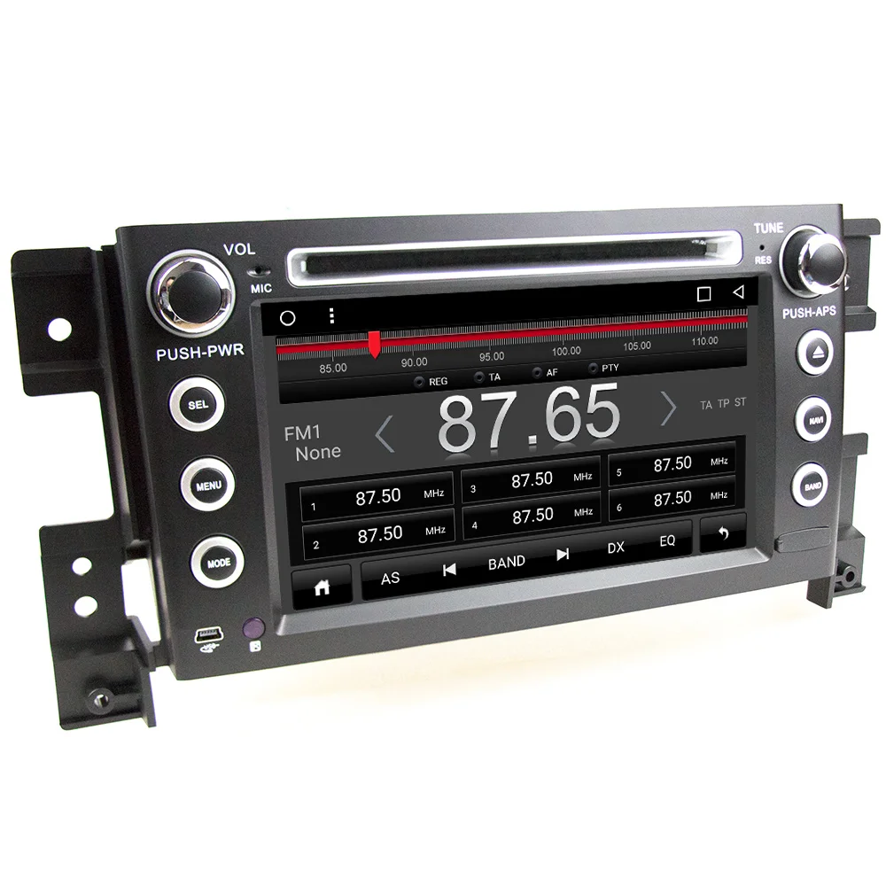 Eunavi 2 din 7 'ɺndroid 8 1 автомобильный DVD плеер Радио Стерео gps для Suzuki grand vitara с