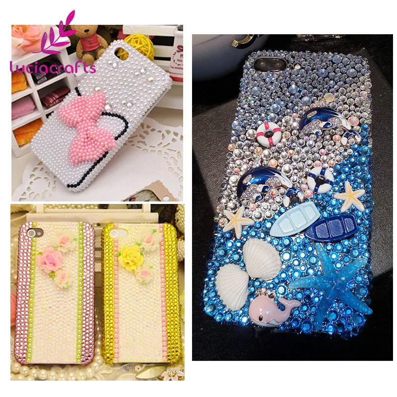Lucia crafts 3/4/5/6/8 мм: полукруглый искусственный жемчуг плоские для альбома для изготовления украшений своими руками, хлопковая ткань для одежды/чехол для телефона/станок для изготовления F0316