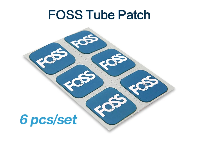 FOSS 6 шт./компл. велосипедный заплата для ремонта шин ремонт инструмент MTB дорожный велопокрышки ремонт Pad инструмент внутренние parches bicicleta велосипедный ремонт инструмент