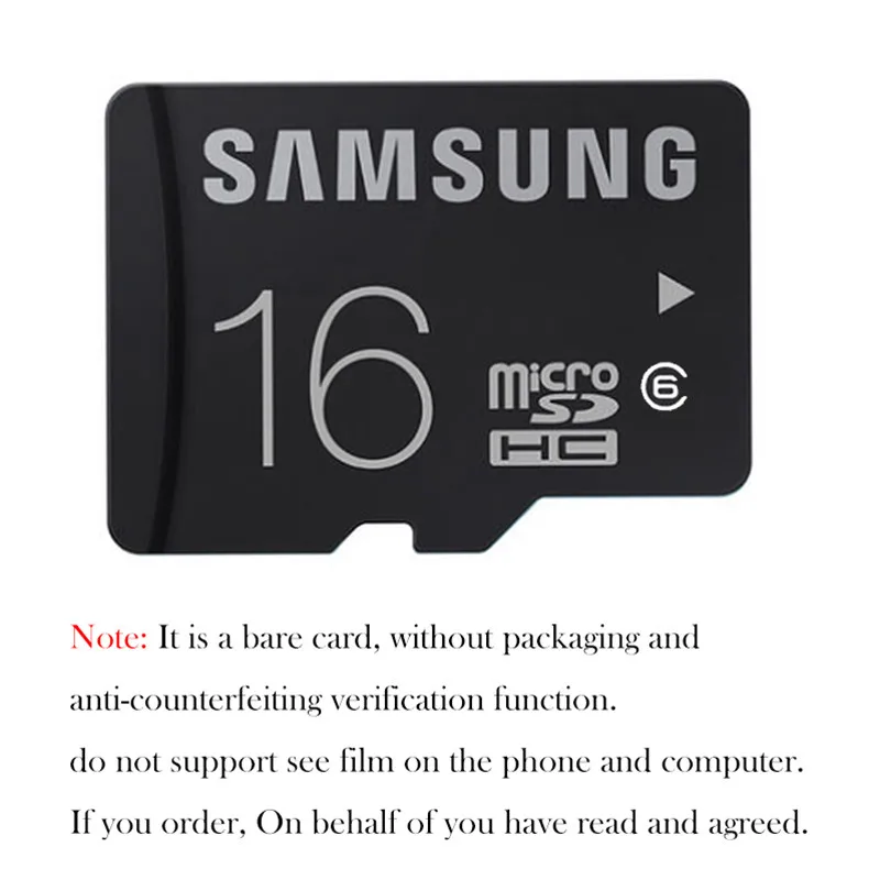 SAMSUNG Micro SD карта 8 Гб 16 C6/C10 Microsd памяти флэш TF для телефона компьютера|Карты памяти| |