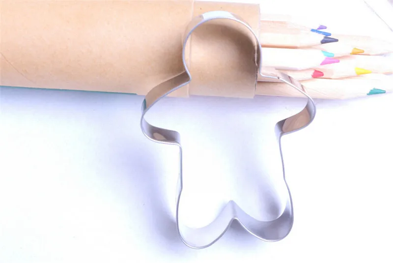 1 шт./лот форма для печенья с имбирем из нержавеющей стали милые Мультяшные