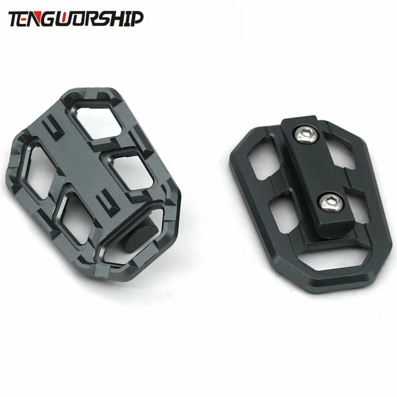 Мотоцикл заготовка MX широкие подножки педали для BMW G310GS G310 GS G 310 2017 2018|Накладки и