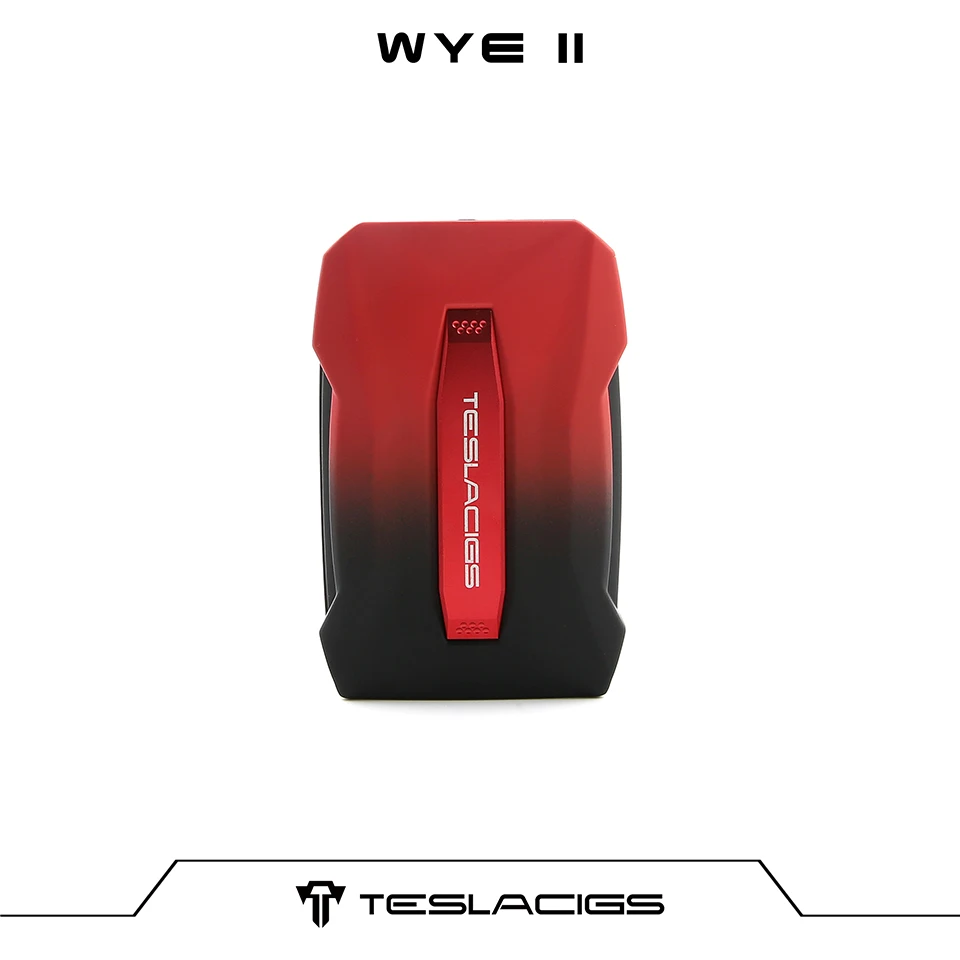 Оригинальный Tesla WYE II 215 Вт TC коробка мод с профилем RDA бак атомайзера 24 мм 510 нить