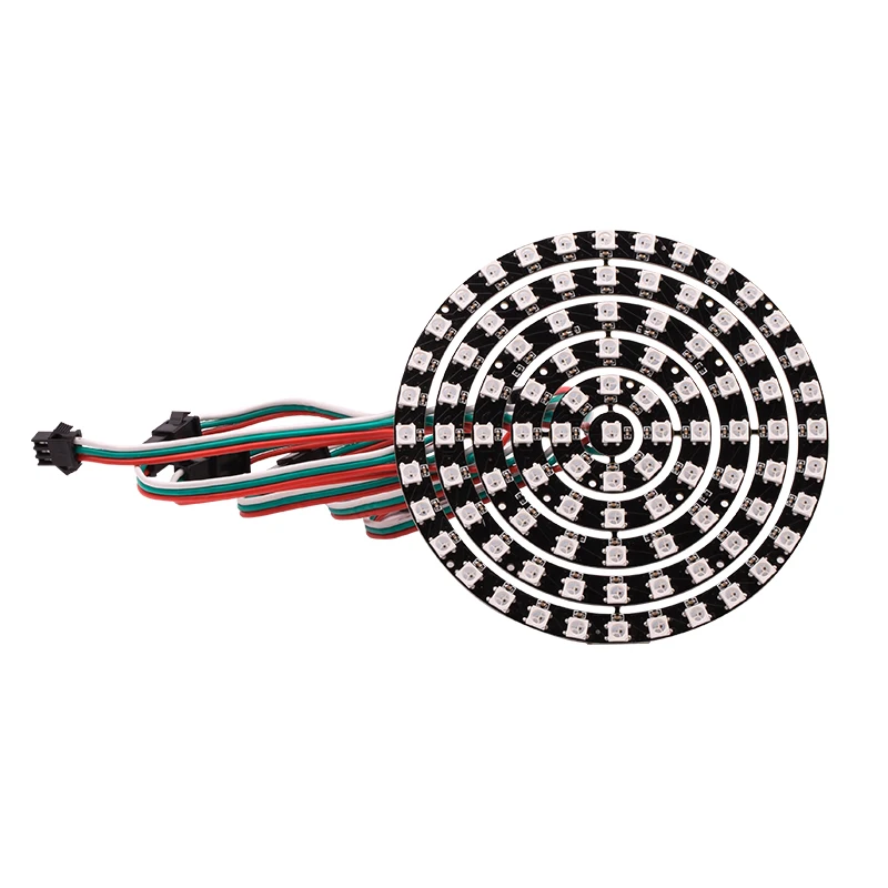 5 в ws2812b 5050 RGB RGBW RGBWW светодиодная кольцевая лампа модуль полосы 1/8/12/16/24/32