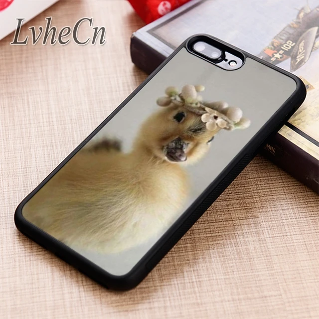 Милый желтый чехол для телефона LvheCn с утенком iPhone 5 6 6s 7 8 plus X XR XS max 11 12 Pro Samsung Galaxy S7 S8