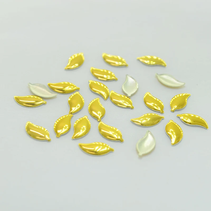 3D гвоздики для ногтей серебряный золотой сплав дизайн Стразы 4x8 мм левая форма