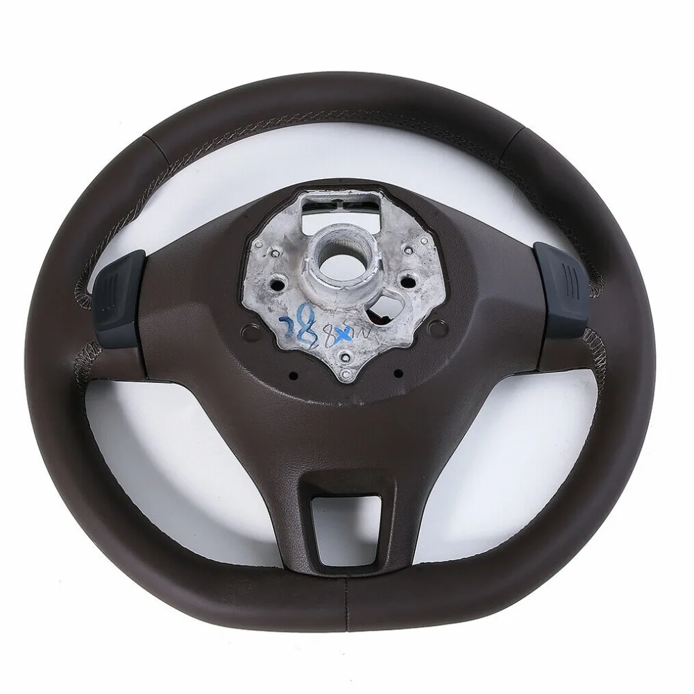 Коричневый многофункциональный руль для Passat NMS T-iguan 5NG 419 091 C LJQ, 5G0 419 091, 6C0 419 091