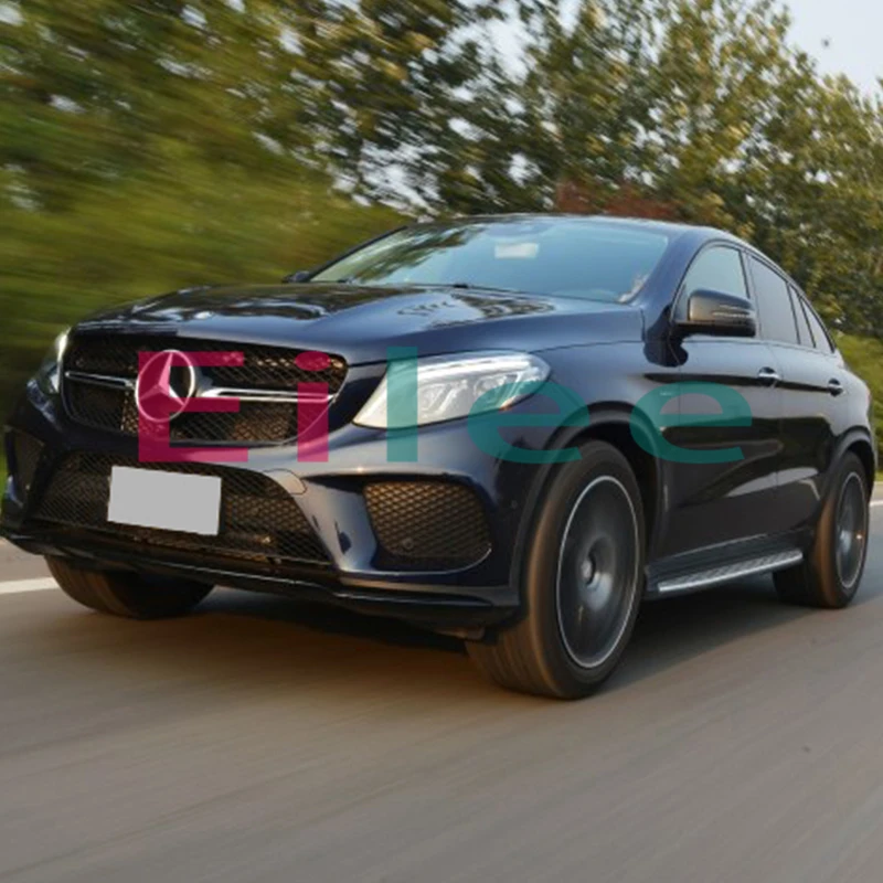 Подходит для Mercedes Benz W166 GLE coupe sport /GLE450 AMG Coupe 2015 16 боковая ступенчатая панель Nerf|running