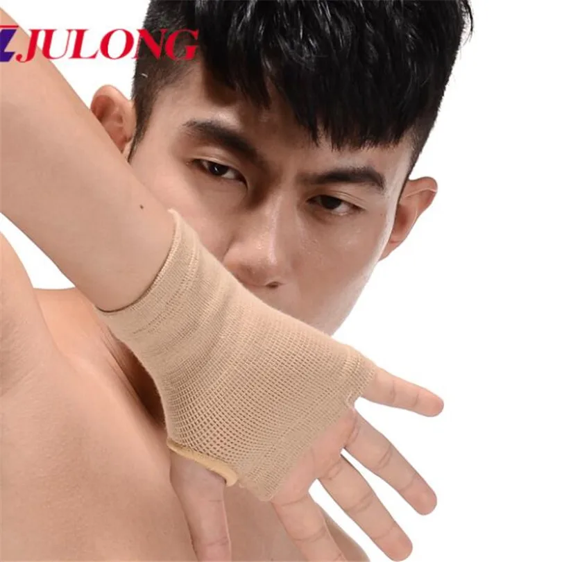 JLJULONG запястье охранника трикотажные протектор ладони Оптовая Половина finger
