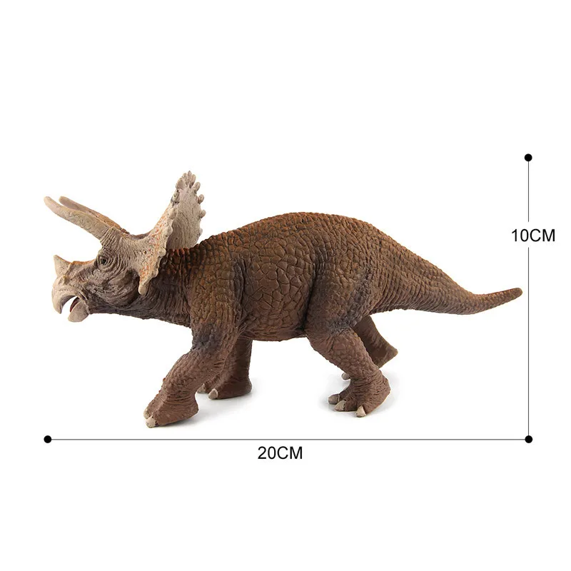 Triceratops Реалистичные Модели Динозавров Юрского периода игрушки хобби