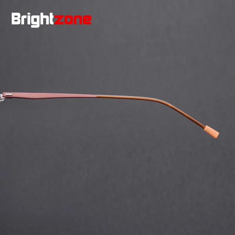 Очки Brightzone мужские деловые квадратная оправа из титанового сплава при