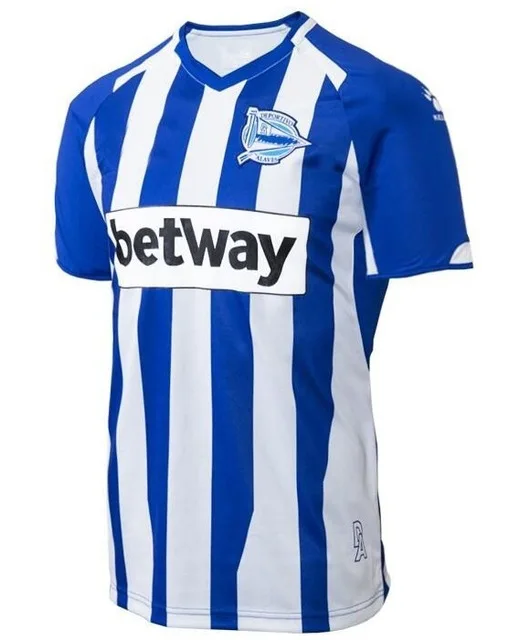 Добро пожаловать на заказ 2018 2019 Alaves футболка повседневные рубашки для отдыха
