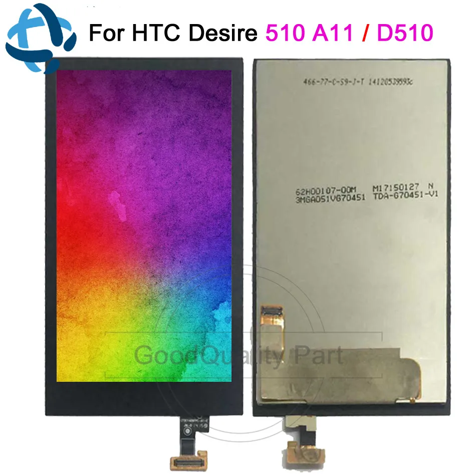 Для HTC Desire 510 D510 ЖК дисплей панель экран модуль сенсорный дигитайзер сенсор стекло