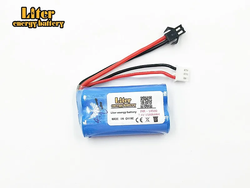 7 4 V 1500mAH пульт дистанционного управления Вертолет Самолет литиевая батарея 14500