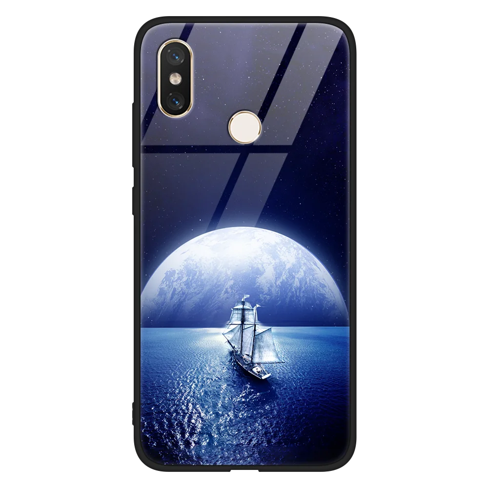 Чехол из закаленного стекла для Xiaomi mi 9 8 9T Pro A1 A2 Lite Explorer SE mi x 2 2S 5 5S 6 Space чехол s Coque для mi Pocophone F1