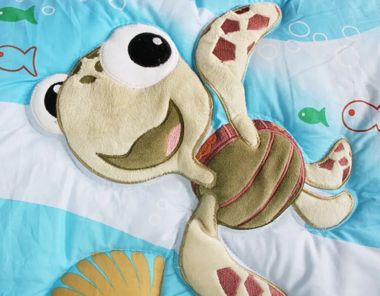 7 шт. вышитые комплекты постельного белья для малышей мальчиков и девочек из