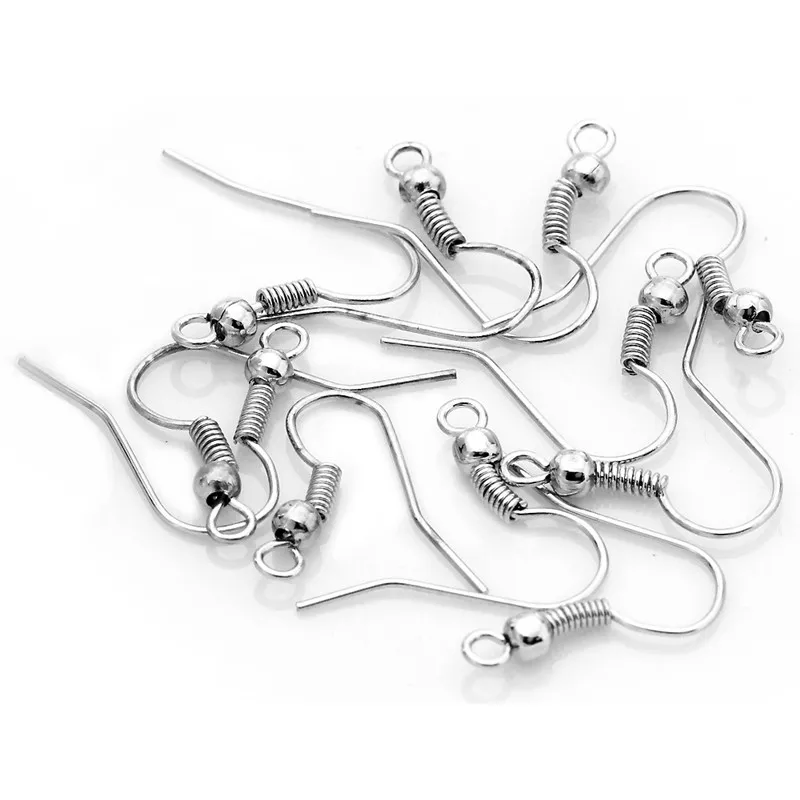 300 шт. заушные крючки для сережек 18 х19 мм|ear wires|earring hookshooks earrings wire |