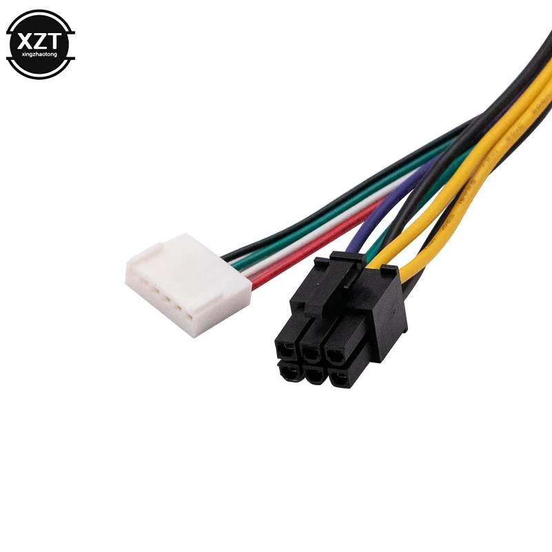 ATX 24 контактный к материнской плате 2 портовый 6 адаптер 18AWG PSU кабель питания шнур