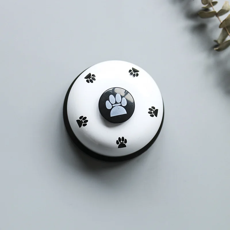 Красный AHUAPET обучающие игрушки для собак игрушки для домашних животных тренировка под названием ужин маленький колокольчик следы кольцо головоломка еда игрушка для плюшевого щенка IQ поезд E - Цвет: Красный