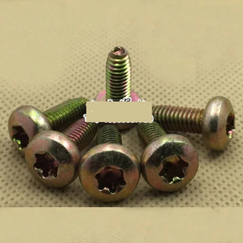 M4 M5 M6 Torx T & TX Винт с цилиндрической головкой треугольные зубья самонарезающие