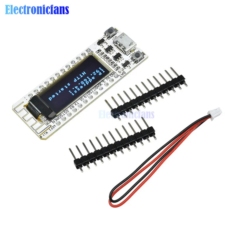 0,91 дюймовый OLED CP2014 32Mb Flash ESP 8266 модуль 0,91 ''ESP8266 wifi чип Интернет вещей плата PCB для NodeMcu для Arduino