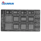 1 шт. 21 в 1 BGA Универсальный трафарет для ремонта мобильных телефонов трафарет точная версия многоцелевой