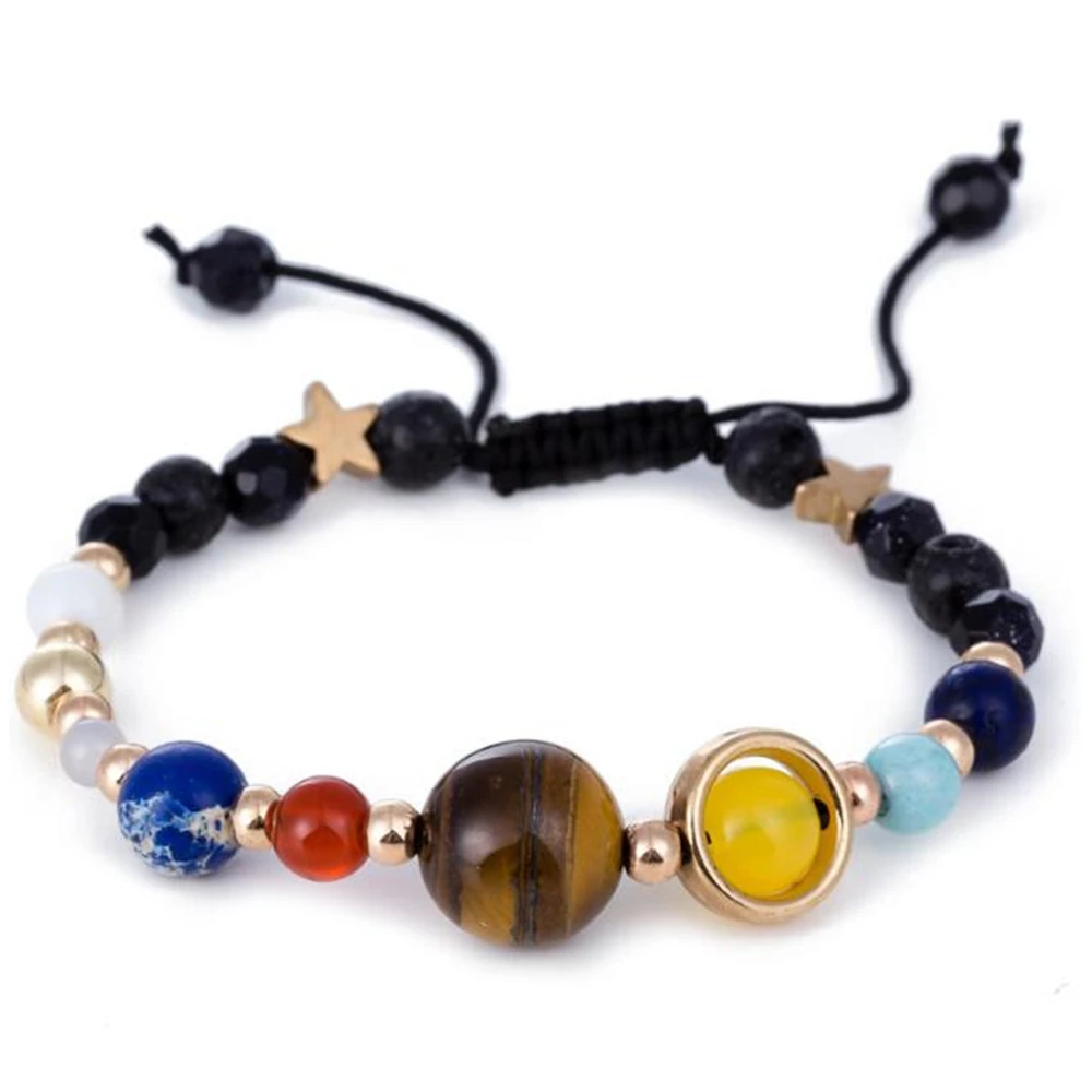 Браслеты космический молочный путь солнечная система восемь планет | Украшения и