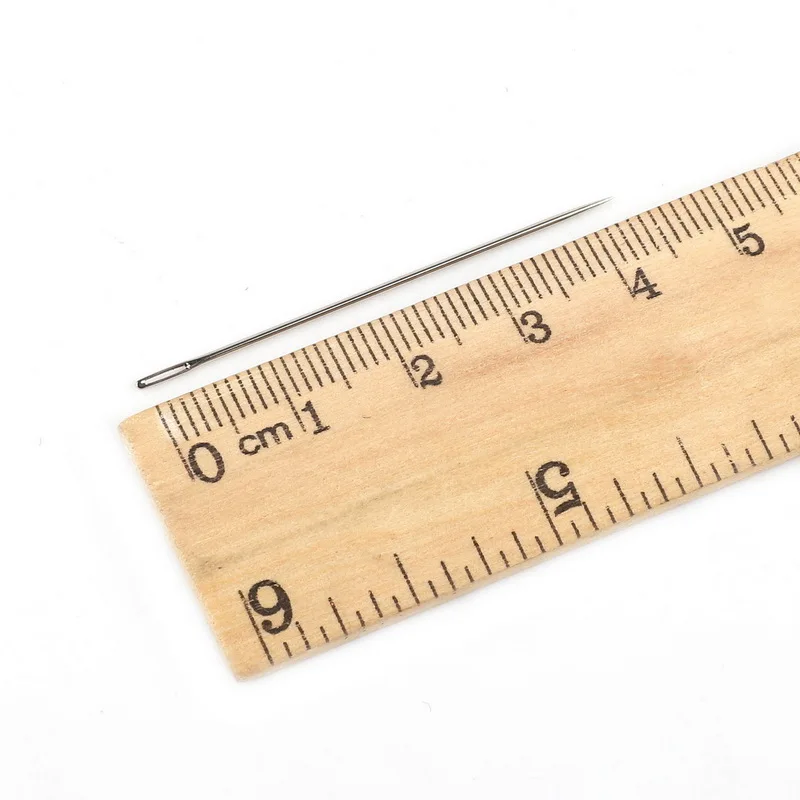 0.8X44mm 25 шт./лот ручные иглы для шитья, вышивка, ремонт, рукоделие, одеяло, чехол для шитья дома, рукоделие, бытовые швейные принадлежности - Цвет: 0.8X44mm