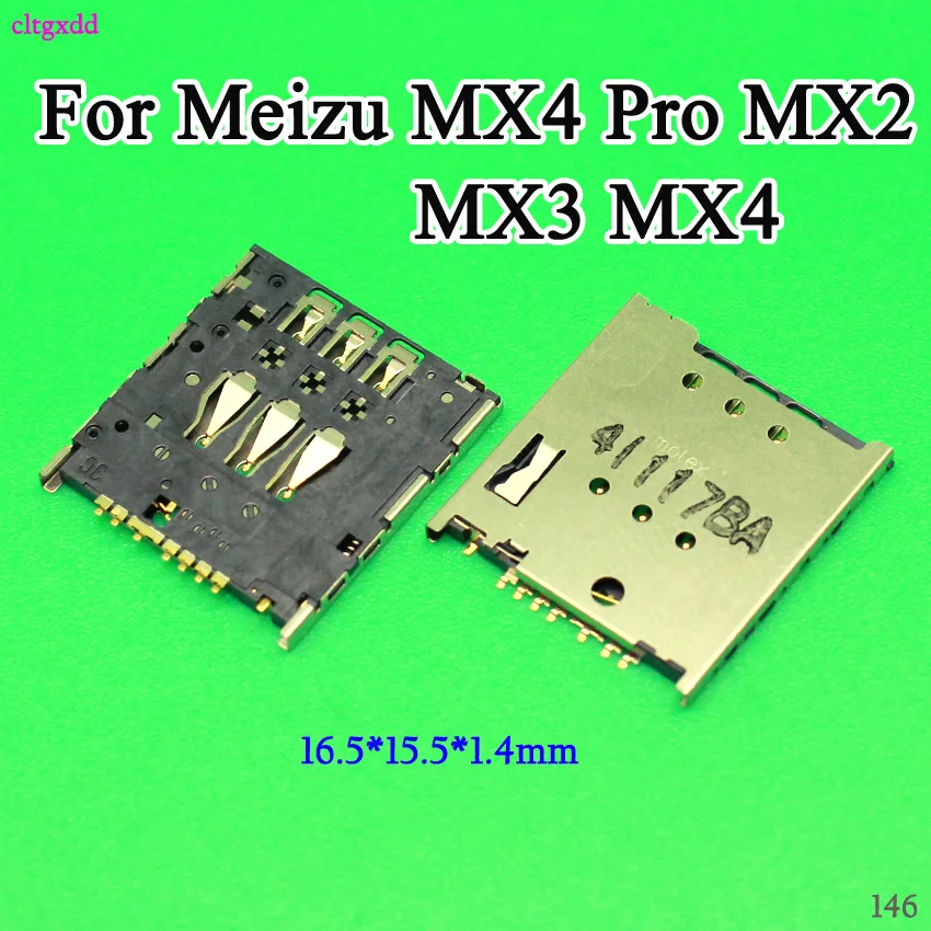 Совершенно новый разъем cltgxdd для считывания sim-карт телефона Meizu MX4 Pro MX2 MX3 |