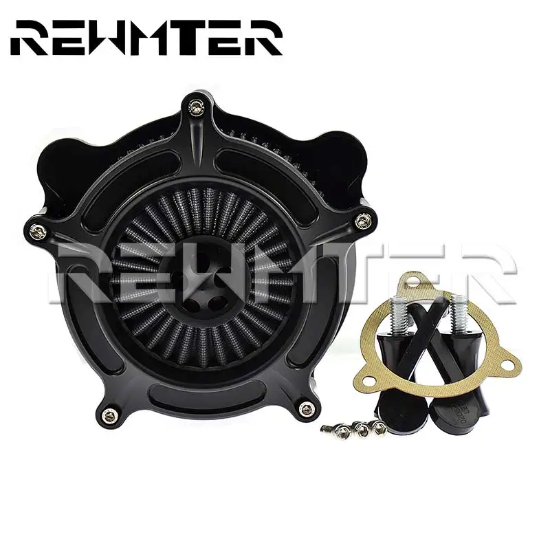 

Turbine Spike Air Cleaner Intake Filter For Harley Touring Street Glide 2008-2016 Touring Road Glide 08-16 Softail 2016-2017