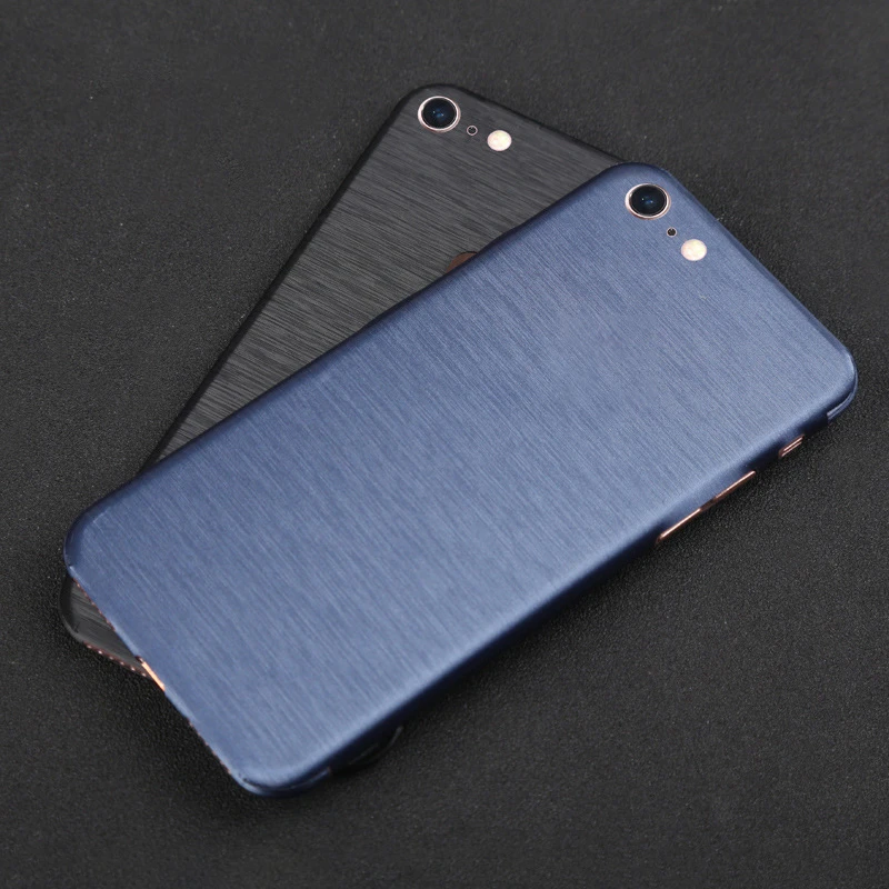 Наклейка на мобильный телефон с деревянным рисунком для iPhone 7 8 Plus клейкая