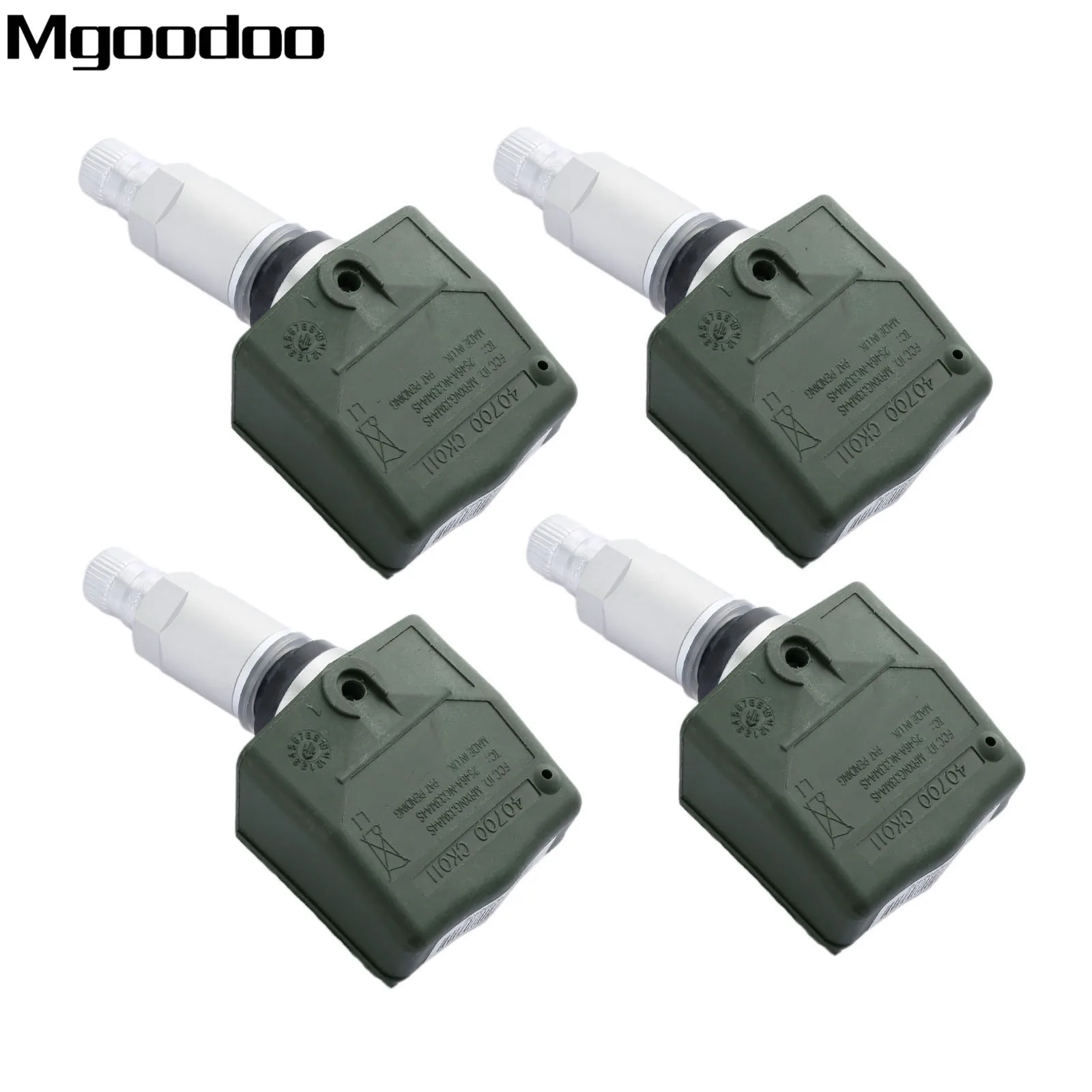 Mgoodoo 4 шт. TPMS датчик давления в шинах 40700 CK011 Фиттинг для Infiniti Nissan 40700CK011 MRXNG33MA4S 315